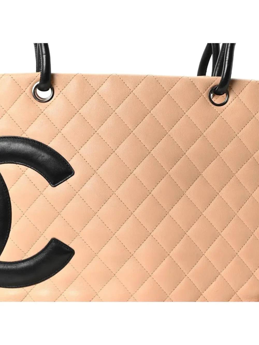 Chanel Calfskin Quilted Large Cambon #322765C15B